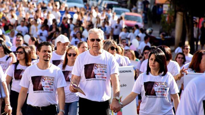 Movimento  &ldquo;Quebrando o Sil&ecirc;ncio&rdquo; reuniu centenas de pessoas no &uacute;ltimo final de semana 