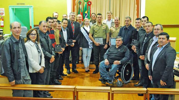 NPOR de Comunica&ccedil;&otilde;es recebe homenagem na C&acirc;mara de Vereadores de Santo &Acirc;ngelo