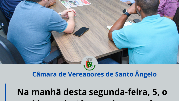 Presidente da C&acirc;mara de Vereadores recebeu representantes da diretoria do n&uacute;cleo comunit&aacute;rio Ser Progresso