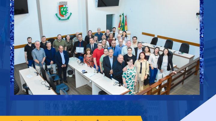 C&acirc;mara de Vereadores de Santo &Acirc;ngelo homenageia 74 anos da Igreja Quadrangular no Brasil e 58 em Santo &Acirc;ngelo