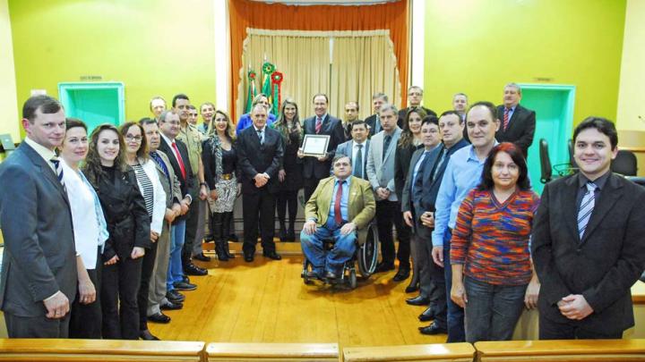 Legislativo  presta homenagem aos 50 anos da Justi&ccedil;a do Trabalho em Santo &Acirc;ngelo