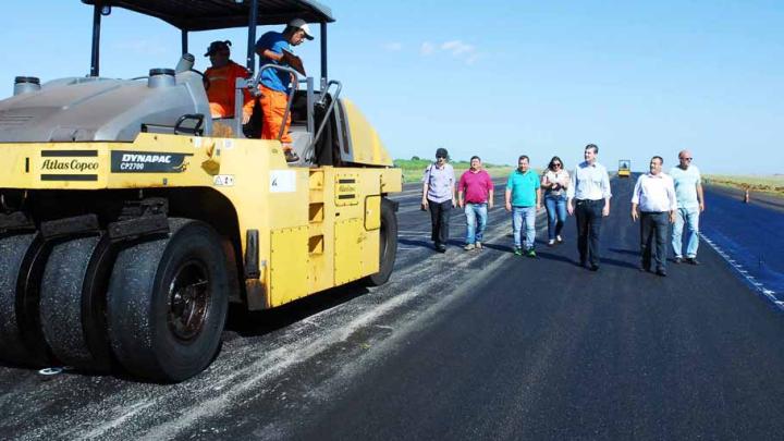 Obras do Aeroporto Regional de Santo &Acirc;ngelo 