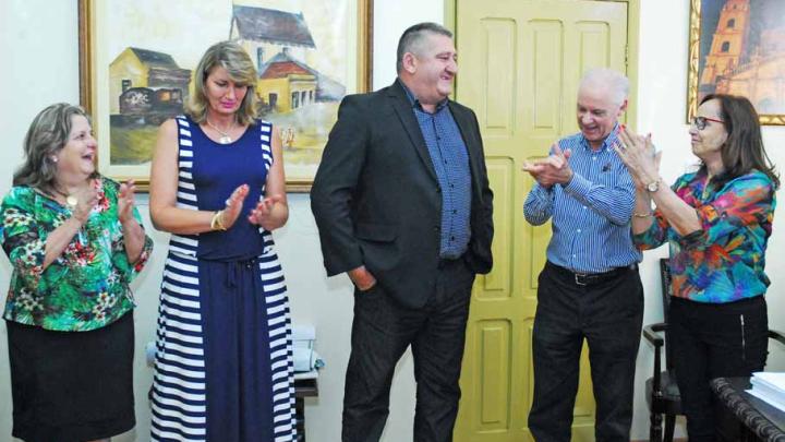 Vereador Pedr&atilde;o assume o cargo de Prefeito interino de Santo &Acirc;ngelo