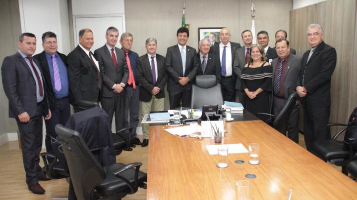 Comitiva busca recursos para o HSA em Bras&iacute;lia
