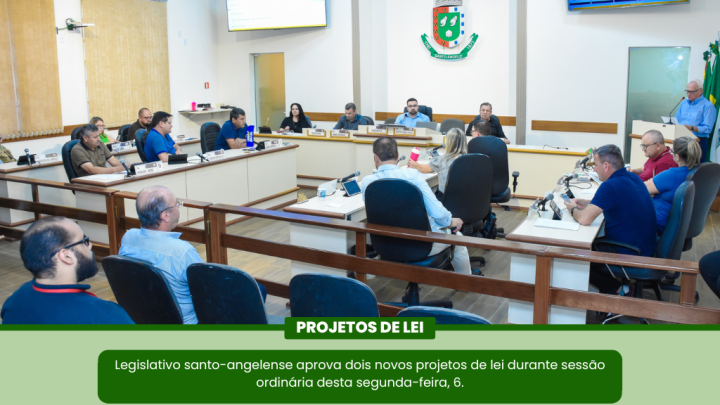 Saiba quais foram os Projetos de Lei aprovados na &uacute;ltima segunda-feira