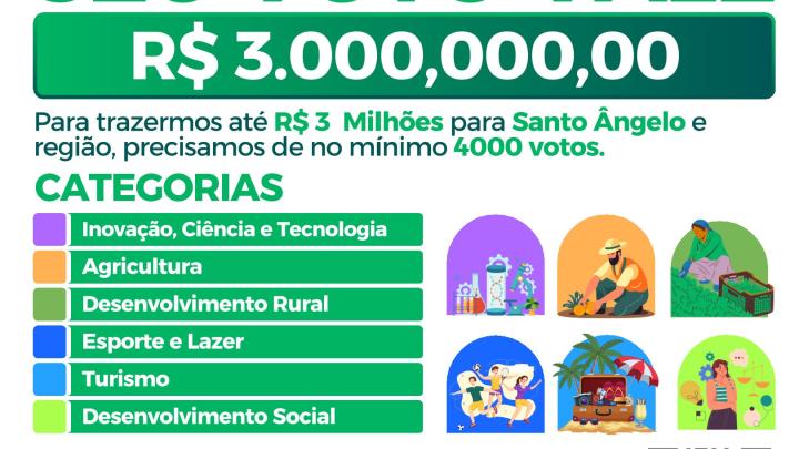 🗳️ Hoje &eacute; o &uacute;ltimo dia! 🗳️