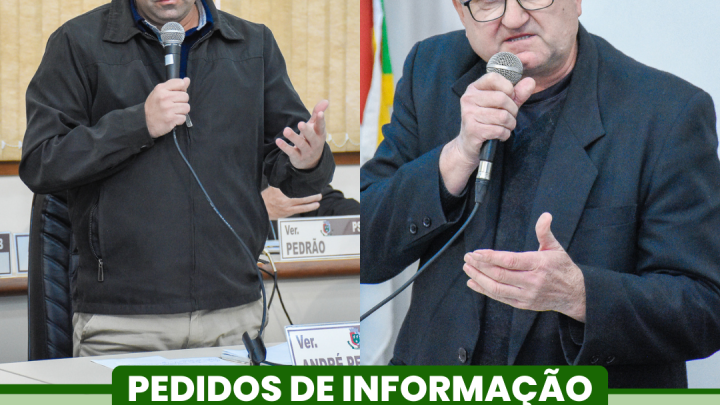 Confira os pedidos de informa&ccedil;&atilde;o que estiveram em pauta na Sess&atilde;o Ordin&aacute;ria desta segunda-feira