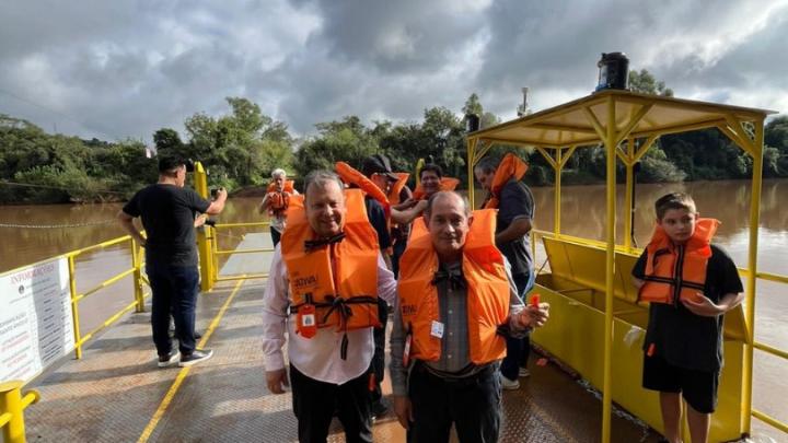 Presidente Vando Ribeiro participa da inaugura&ccedil;&atilde;o da Barca dos Gabriel