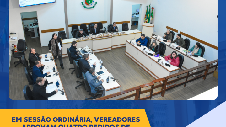 Quatro pedidos de informa&ccedil;&atilde;o e um requerimento s&atilde;o aprovados pelo Legislativo