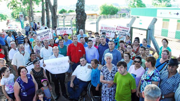 Comunidade reivindica o in&iacute;cio dos servi&ccedil;os da UPA em Santo &Acirc;ngelo