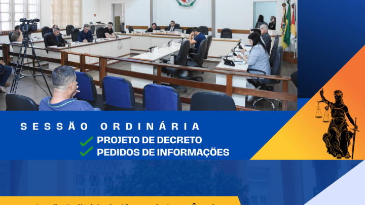 C&acirc;mara de Santo &Acirc;ngelo realiza sess&atilde;o ordin&aacute;ria com foco em transpar&ecirc;ncia legislativa