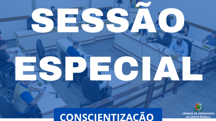  Hoje &eacute; dia de Sess&atilde;o Especial