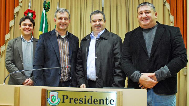 Vereador Jacques Barbosa &eacute; o novo Presidente do Legislativo de Santo &Acirc;ngelo