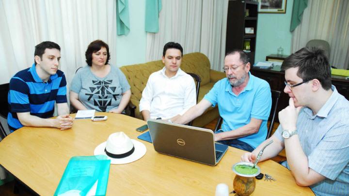 Presidente do Legislativo acompanha a elabora&ccedil;&atilde;o do Projeto do Centro Administrativo de Santo &Acirc;ngelo