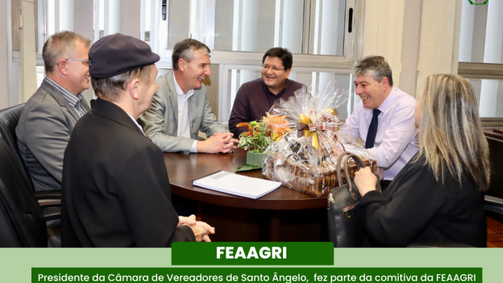 Legislativo acompanha comitiva da FEAAGRI na Capital do Estado
