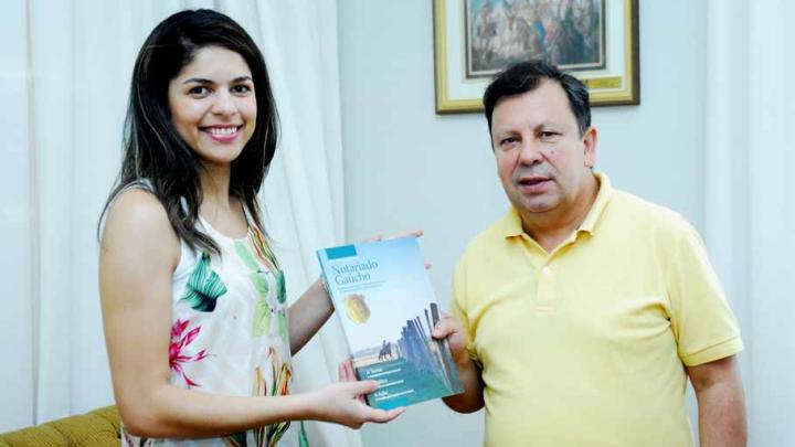 Presidente Vando Ribeiro recebe visita